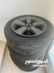  3 جنطات ربنج روڤر اصلي واطارات كونتننتال