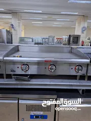  14 بيع معدات مطاعم وكفيهات ومخابز ومطابخ مركزيه  معدات مستعمله شبه جديد نظيفه ومظمونه
