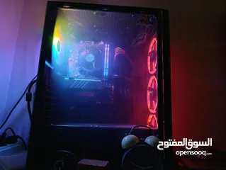  10 ......................pc gaming   مستعمل لاكن في حالة ممتازة ......................................