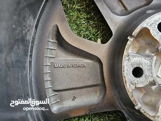  4 جنط سوناتا مقاس 17 اصلي عدد 4