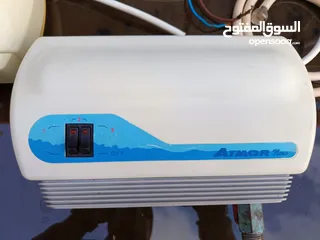  29 قيزر تسخين سريع الافضل نوع اتمر الاصلي ATMOR مستعمل وبحالة جيده مفكوك جديد من حمام مشيك عليه 100%