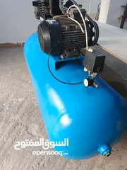  2 كمبريسه هواء 500 لتر إيطالي نوع ABAC 3فاز 11بار بحال الجديد