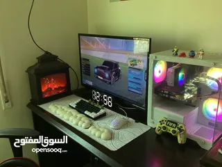  1 بيسي قيمنق استعمال شهر فقط (لصقة الوكالة موجودة عليه وقابل للتفاوض ) PC GAMING FOR SALE