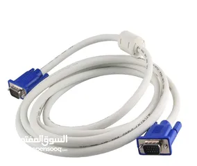  2 VGA Cable  وصلة  VGA