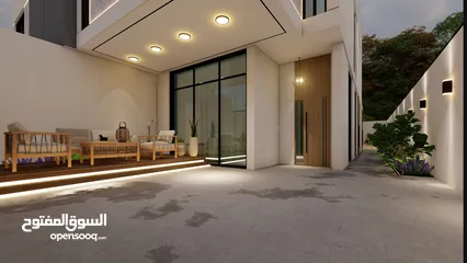  13 تصميم واجهات سكني تجاري بأخراج أحترافي واسعار معقوله