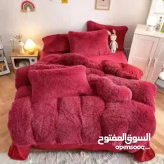  8 لحاف ريش النعام دبل فيس مجوز – 4 قطع