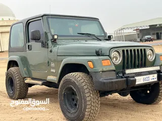  7 jeep wrangler GCC 2006 جيب خليجي نظيف و فحص ناجح