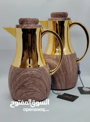  22 أطقم ضيافة تقديم قهوة/شاي السيف (طقم صواني طوفريات فناجين ترامس براد سخان)