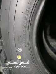  12 القياس 15 10.5. 31 العدد جوز 2من اعلا المواصفات بالاطارات العالميه كيندا تايون امتياز أمريكي زيرو