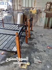  8 تخت حديد عدد 2 للبيع
