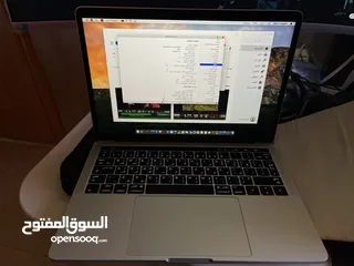  2 ماك بوك برو شبه جديد مشحون فقط 7 مرات