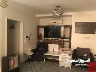  9 شقة أرضية مفروشة فاخرة للبيع في خلدا 200م مع حديقة وترسات 200م تشطيب سوبر ديلوكس