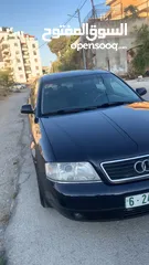  4 اودي A6 موديل 2001 لون كحلي مستعمله بيد بنت ،، معروضه للبيع بسعر مغري