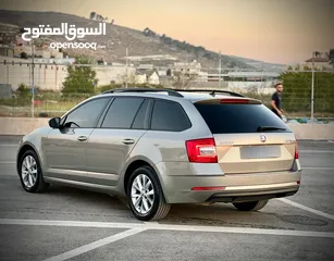  14 سكودا اكتافيا ستيشن 2019 اتوماتيك ماتور 2000 ديزل فل الفل  فتحة سقف بانوراما