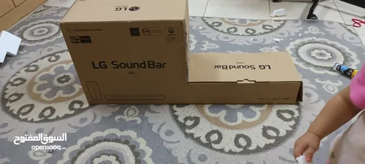  5 LG sound bar ال جي ساوند بار 300 w