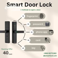  2 القفل الذكي (البصمة) smartlock
