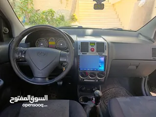  4 هونداي كليك 2007 جير عادي مطور 1600 عداد قليل اصلي فقط 108 سيارة نخب النخب