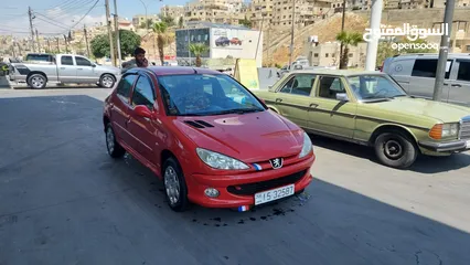  1 بيجو 206 بحالة الوكالة