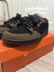  1 حذاء ترافس سكوت nike air jordan 1 low