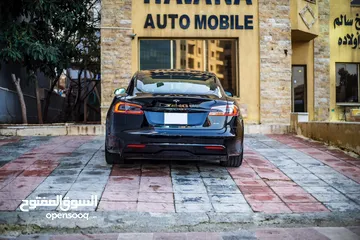  4 Tesla Model S-PLAID 1020hp مديل 2021 بحاله الوكاله من الداخل والخارج