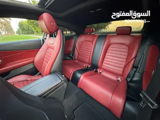  13 MERCEDES-Benz- C200 Coupe 2018  ///AMG original paint   full service history GCC