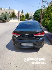  3 هيونداي سوناتا 2018 7جيد بحال الشركه ممشى قليل  استخدام شخصي مرفق ورقة الفحص