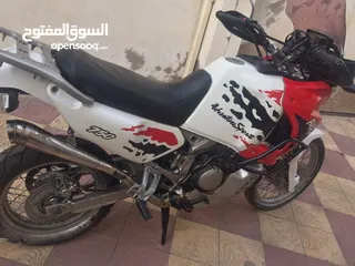  2 Honda Africa twin 750cc