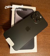  1 15 pro max  256 gb  نو اكتف