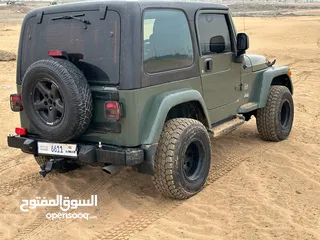  12 jeep wrangler GCC 2006 جيب خليجي نظيف و فحص ناجح