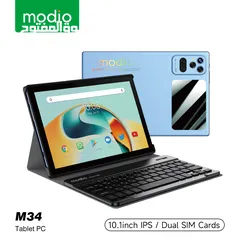  1 Modio M34 10.1 Inch 8gb Ram 512gb Rom android tablet with keyboard