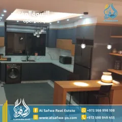  4 شقه جديدة مميزة جدا سوبر ديلوكس مفروشه فرش فخم خلف مستشفى رام الله