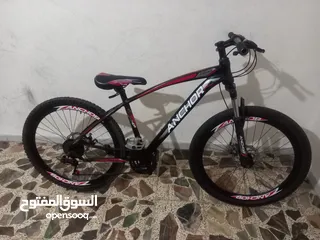  3 دراجات هوائية جنط 26 بحالة ممتازة  الأول نوع AMIN Foldable  الثاني ANCHOR