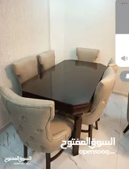  1 طاولة سفره جديده خشب زان