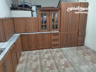  6 مطبخ المنيوم مع جرانيت