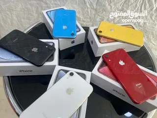  6 متوفر ايفونات XR الاصلي جيجا 64 و 128 بطاريات مشكل هدية كفر ولزقة وشاحن الاصلي متوفر توصيل