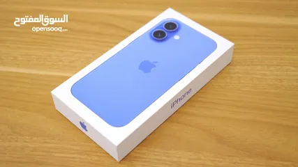  19 iPhone 16 plus 128GB/256GB جديد كفالة شرق اوسط كفالة إي سستم كفالة سمارت باي كفالة 365