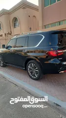  2 انفينيتي QX80 وكاله ممشى قليل جدا