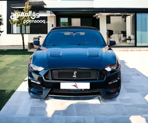  2 AED 1580 PM  MUSTANG PREMIUM 5.0 GT V8  CLEAN TITLE  SOFT TOP CONVERTIBLE
