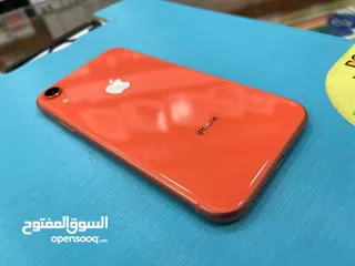  10 ايفون XR جيجا 64 الاصلي بطارية 90 هدية شاحن الاصلي وكفر ولزقة متوفر توصيل