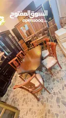  1 طاوله سفره 6كراسي