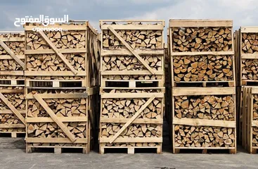  2 حطب بلوط مستورد