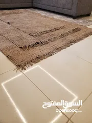  10 طقم سجاد تركي 3 قطع احجام مختلفة استخدام خفيف اصلي لون بيج اجمل لون  واجمل نقشة التركي سعر حررق