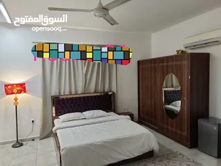  4 باليومي والشهري غرف مفروشه فالخوص