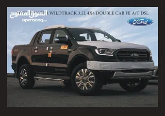  1 FORD RANGER WILDTRACK 3.2L 4X4 DOUBLE CAB HI A/T DSL [EXPOT ONLY] [AN]
