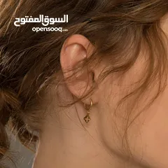  2 18k gold plated earrings