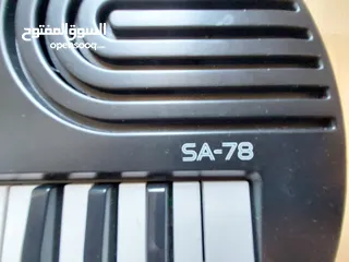  2 Casio SA-78 Keyboard