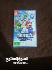  1 لعبة نينتندو سويتش super                             Mario Wonder