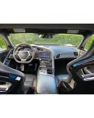  10 شيفروليه كورفت C7 ZO6 2017 صبغ وكالة بحالة الوكالة CHEVROLET CORVETTE C7 ZO6 2017 Competition seats