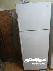  1 ثلاجه دايو 18قدم تبرد هواء مستعمله غير مصلحه