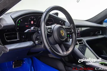  18 Porsche Taycan Turbo 2021 dual motor   كهربائية بالكامل  Full electric